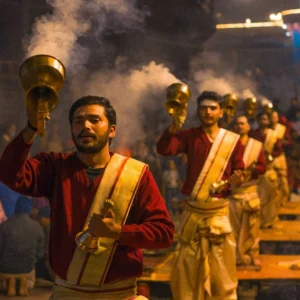 Discover Sacred North India Ganga Aarti with VTSPL