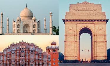 Classic Golden Triangle Highlights: Jaipur, Agra, and Delhi