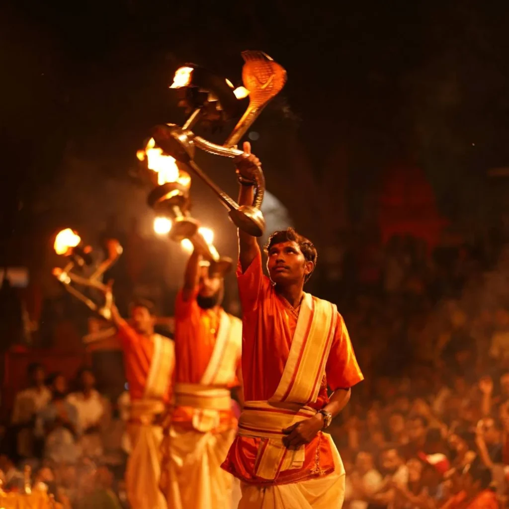 Ganga Aarti Experiences in India with VTSPL